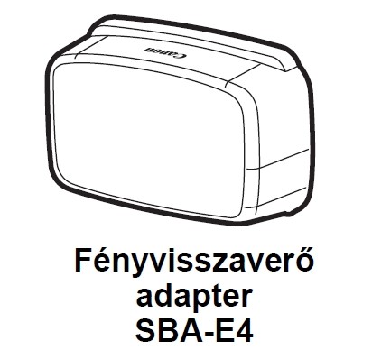 Canon SBA-E4 Bounce adapter (diffúzor) (for 470EX-Ai flash)