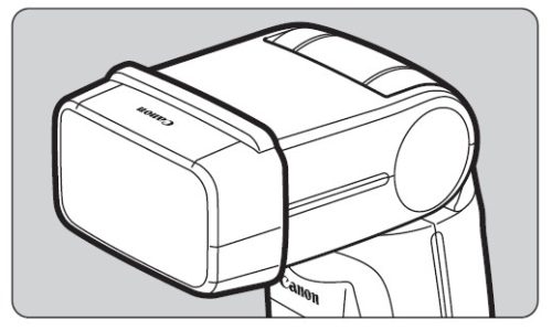 Canon SBA-E4 Bounce adapter (diffúzor) (for 470EX-Ai flash)