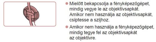 Canon PowerShot G1x mark III - objektívsapka szíja