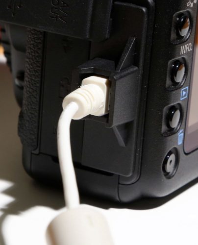 Canon EOS 5D mark II USB törésgátló