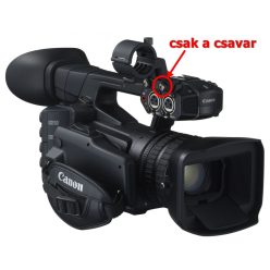 Canon külső mikrofon tartó csavar (1db)