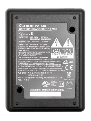 Canon CG-940 akkumulátor töltő