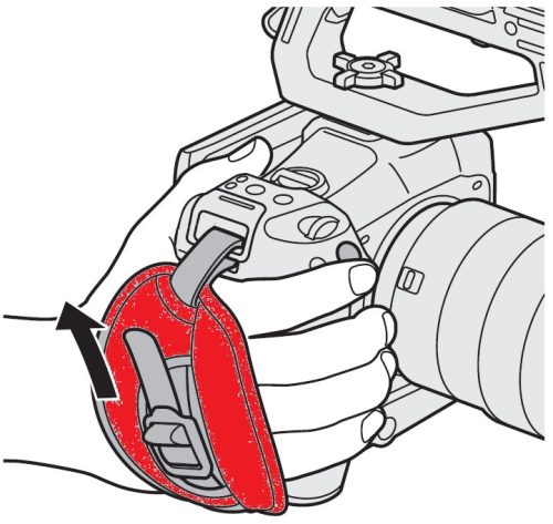 Canon markolat szivacs // Pad, Grip (for EOS C70)