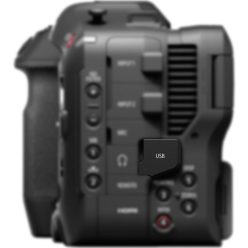 Canon EOS C70 USB csatlakozó védő kupak