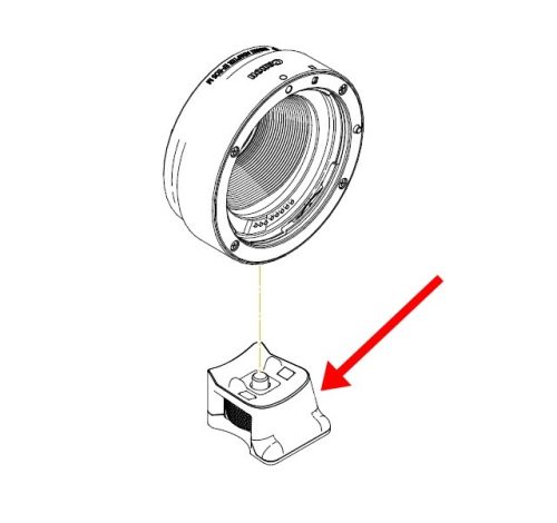 Canon állványadapter (for EF-EF-M adapter)