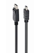 CABLEXPERT DisplayPort // HDMI kábel (FULL-HD) (1m) (CC-DP-HDMI-1M)