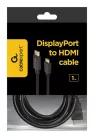 CABLEXPERT DisplayPort // HDMI kábel (FULL-HD) (1m) (CC-DP-HDMI-1M)