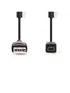 Nedis USB kábel (12 pin) Olympus fényképezőgéphez (CCGP60802BK20)