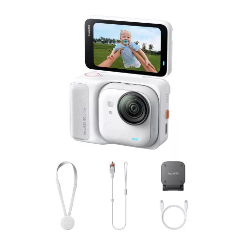 Insta360 GO Ultra Standard Edition / Arctic White (CINSABEA-GOUltra01)