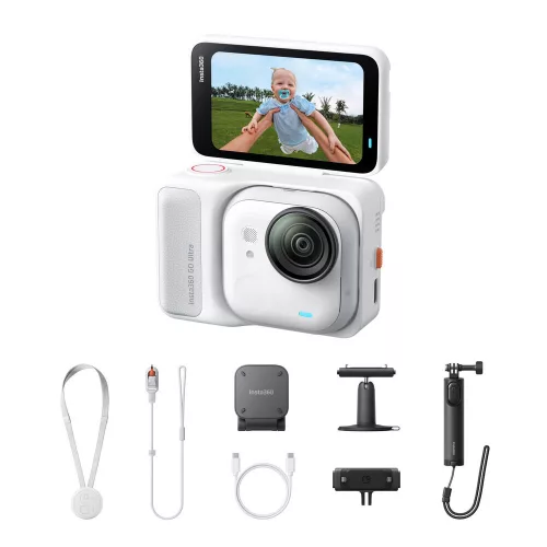 Insta360 GO Ultra Creator Bundle / Arctic White (CINSABEA-GOUltra05)