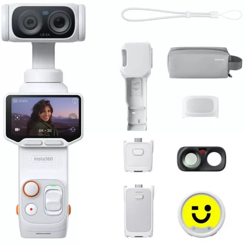 Insta360 Luna Ultra Creator Bundle (Stellar White) (8K)