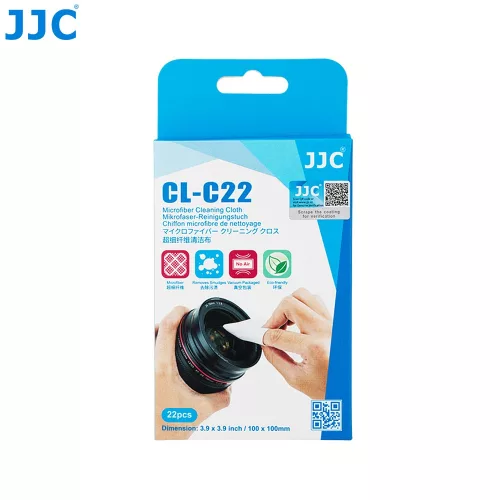 JJC CL-C22 mikroszálas törlőkendő (22db)
