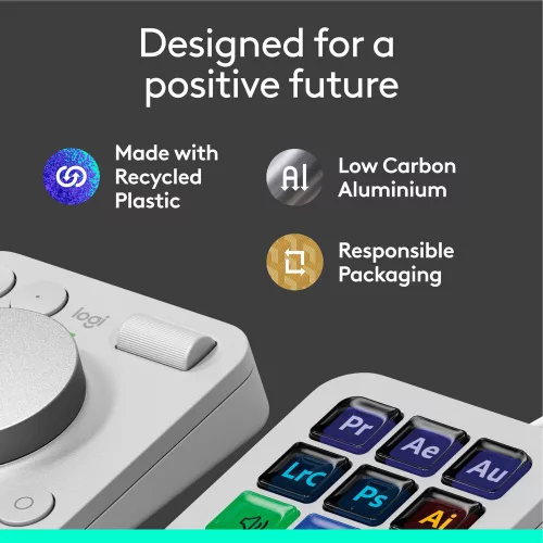LOGITECH MX Creative Console (light gray)