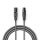 Nedis XLR apa - XLR anya kábel (3 pol) (0,5m) (COTH15010GY05)