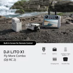 DJI Lito X1 Fly More Combo (DJI RC 2) (CP.MA.00000975.01)
