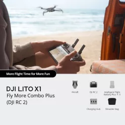   DJI Lito X1 Fly More Combo Plus (DJI RC 2) (CP.MA.00000976.01)