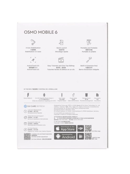 DJI Osmo Mobile 6 (platinum gray) (CP.OS.00000284.01)