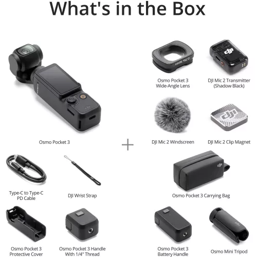 DJI Osmo Pocket 3 Creator Combo (CP.OS.00000302.01)