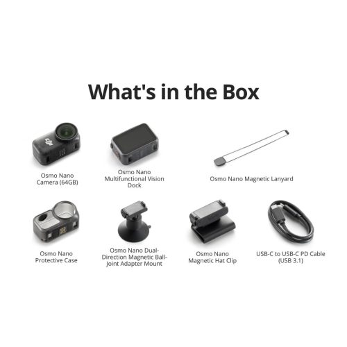 DJI Osmo Nano Standard Combo (64GB) (CP.OS.00000461.01)