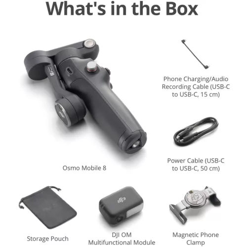 DJI Osmo Mobile 8 Advanced Tracking Combo
