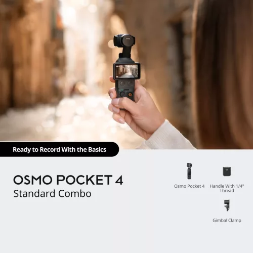 DJI Osmo Pocket 4 Standard Combo (CP.OS.00000545.05)