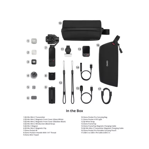 DJI Osmo Pocket 4P Vlog Combo (CP.OS.00000662.01)