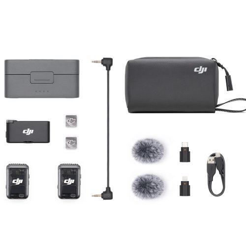 DJI MIC 2 (2TX + 1RX + Charging Case) (CP.RN.00000324.01)