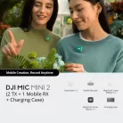 DJI Mic Mini 2  (2TX + 1 Mobile RX + Charging Case) (CP.RN.00000532.01)