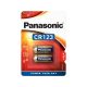 Panasonic CR123A elem (3V) (2db) (CR-123AL/2B)