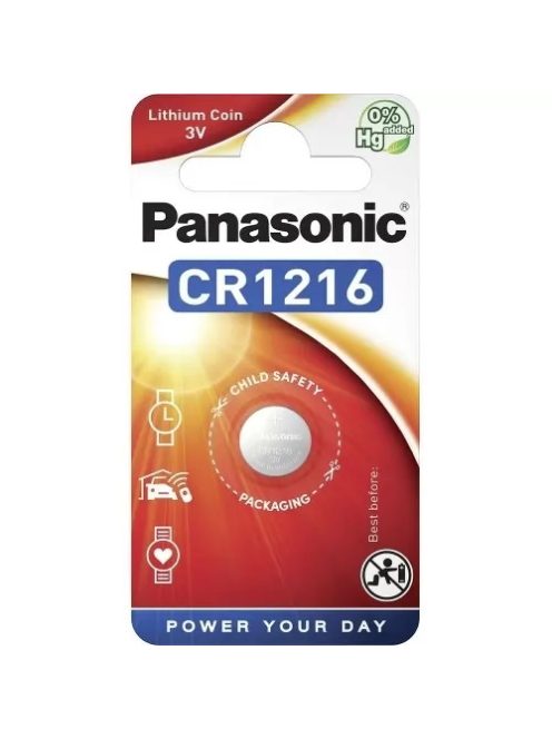 Panasonic CR1216 gombelem (CR1216EL/1B)