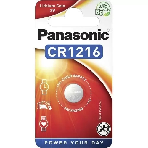 Panasonic CR1216 gombelem (CR1216EL/1B)