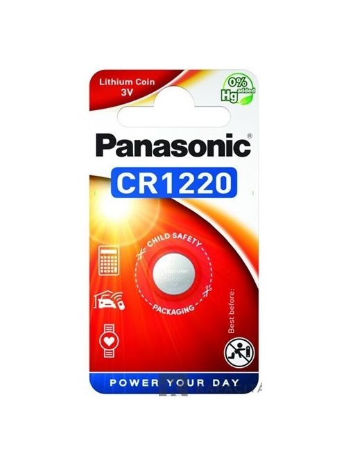 Panasonic CR1220 gombelem (CR1220EL/1B)