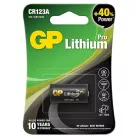 GP CR123A PRO elem (1.500mAh)
