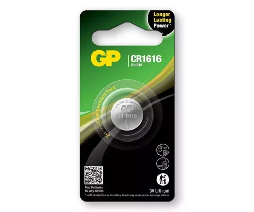 GP CR1616 gombelem (3V)