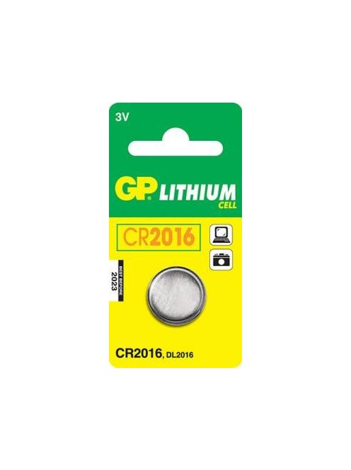 GP CR2016 gombelem