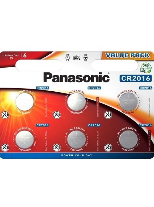 Panasonic CR2016 gombelem