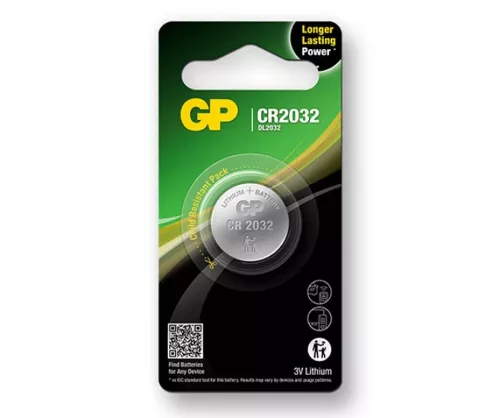 GP CR2032 gombelem (3V)