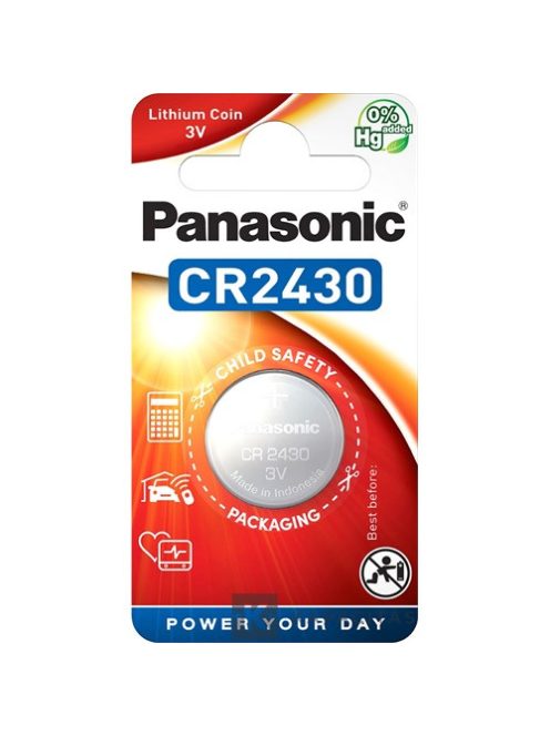 Panasonic CR2430 gombelem (CR2430EL/1BP)