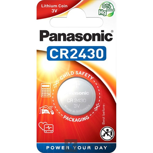 Panasonic CR2430 gombelem (CR2430EL/1BP)