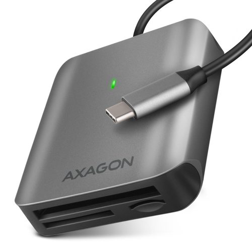 AXAGON CRE-S3C kártyaolvasó (USB-C)