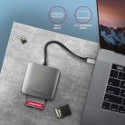 AXAGON CRE-S3C kártyaolvasó (USB-C)