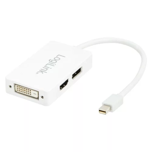 LogiLink Mini DisplayPort - HDMI/DVI/DisplayPort konverter 