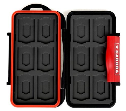 Caruba MCC-5 memóriakártya tartó, 12 SD vagy 12 micro SD kártyához