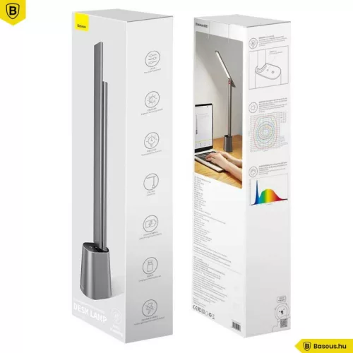 Baseus Smart Eye összecsukható, újratölthető asztali lámpa (gray)