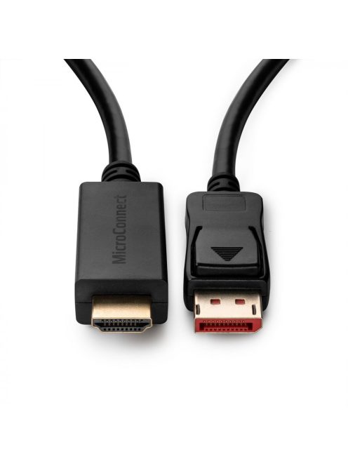 MicroConnect Displayport // HDMI kábel (4K) (60Hz) (2m) (DP-HDMI-2004K)