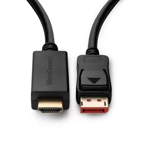 MicroConnect Displayport // HDMI kábel (4K) (60Hz) (2m) (DP-HDMI-2004K)