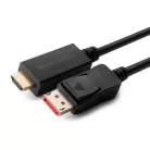 MicroConnect Displayport // HDMI kábel (4K) (60Hz) (2m) (DP-HDMI-2004K)