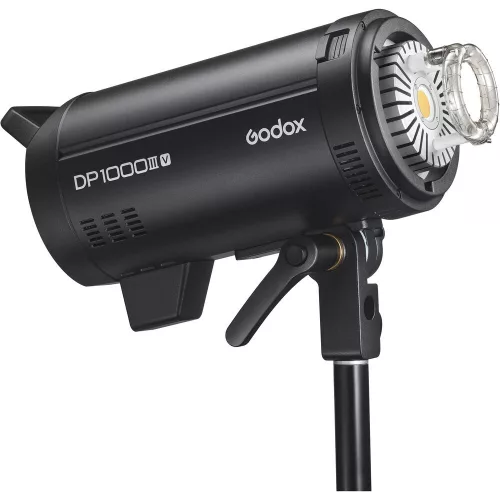 GODOX DP1000III-V Professzionális stúdióvaku LED-es modellező lámpával
