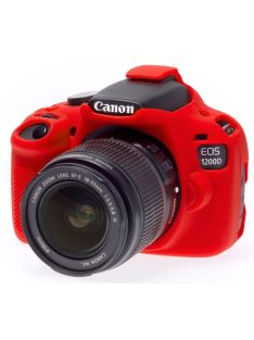 easyCover Kameraschutz für Canon EOS 1200D, rot (ECC1200DR)