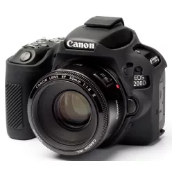   easyCover camera case for Canon EOS 200D / EOS 250D, black (ECC200DB)